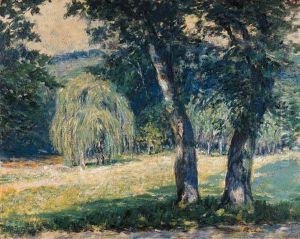 Landscape In Springtime by Lawton Silas Parker