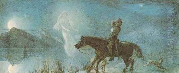 The Knight and the Spectre - view 1