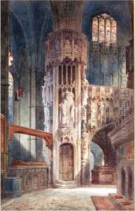 Royal Chapel, Westminster Abbey by Alfred Edward Parkman