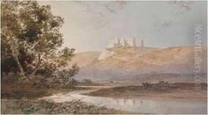 Pennard Castle, Gower Peninsula by Alfred Edward Parkman