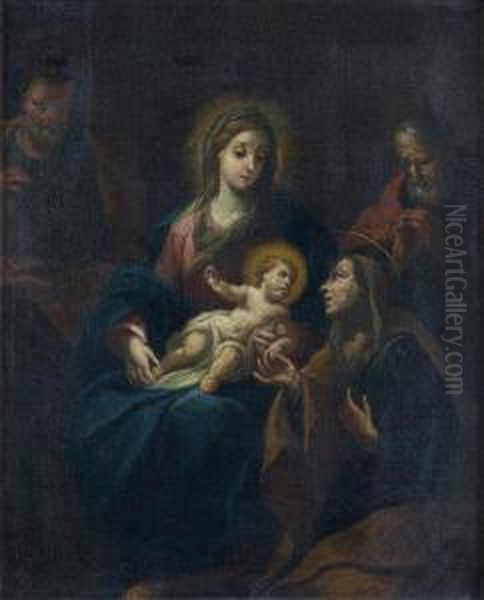 Sainte Famille Avec Sainte Anne Et Saint Joachim - view 1