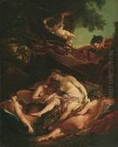 Ninfe Con Satiri by Michele Da Parma (see Rocca)