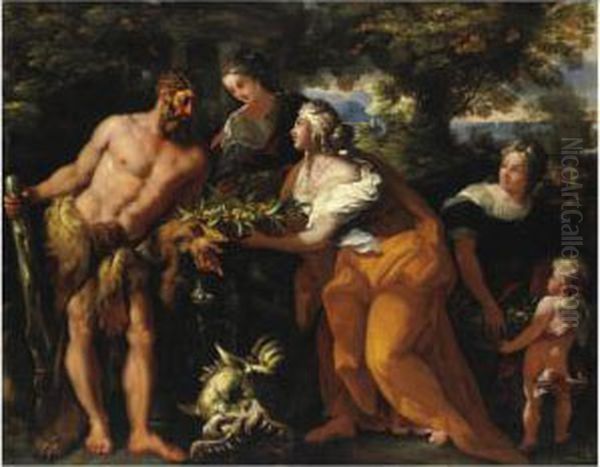 Ercole Nel Giardino Delle Esperidi - view 1