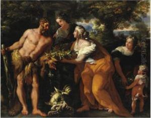 Ercole Nel Giardino Delle Esperidi