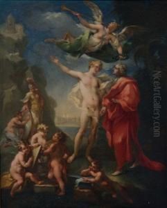22" X 17 1/2". Exh. Lasson Gallery by Michele Da Parma (see Rocca)