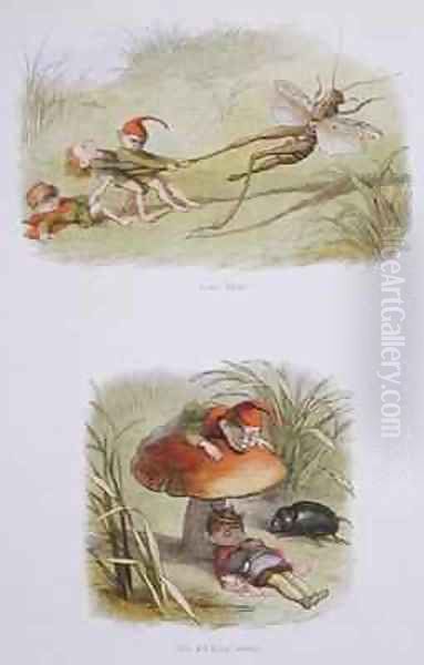 Cruel Elves and The Elf King Asleep - view 1