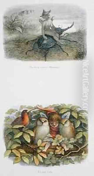 The Fairy Queens Messenger and Elf and Owls - view 1