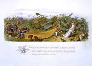 Illustrations from In Fairyland A Series of Pictures from the Elf World by Richard Doyle