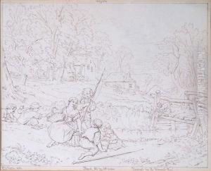 Anglers by Edmund Thomas Parris