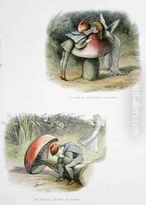 He finds her and this is the consequence and She runs away and this is his condition by Richard Doyle