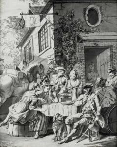Soldats A La Taverne