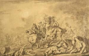 Scene De Cavalerie