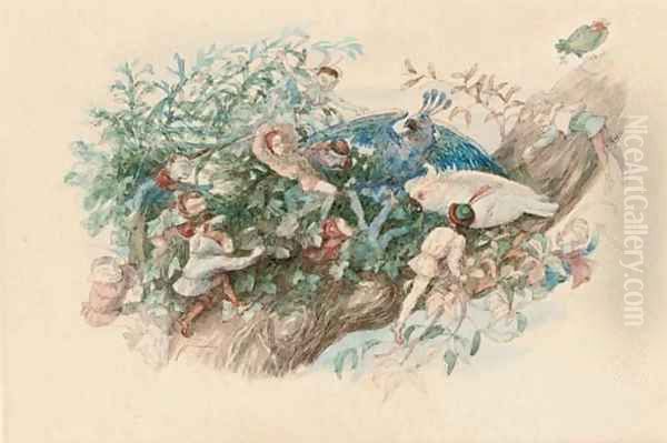 Parrots repulsed - view 1