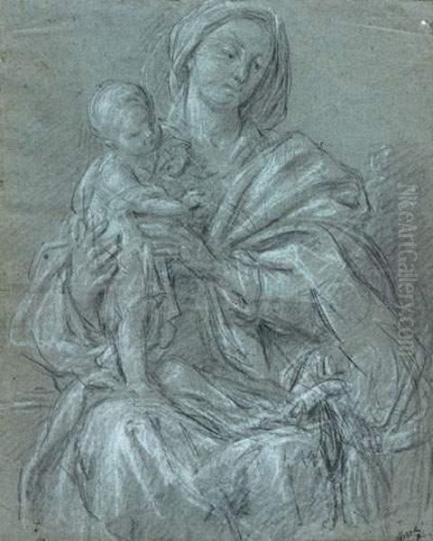 Vierge A L'enfant - view 1