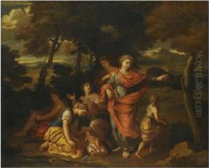 The Finding Of Moses by Joseph Parrocel