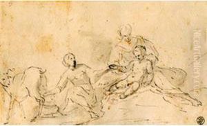 Femmes, Enfant, Chevre