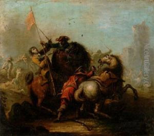 Cavalry Skirmish - view 1