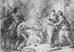 The Denial Of Saint Peter by Joseph Parrocel