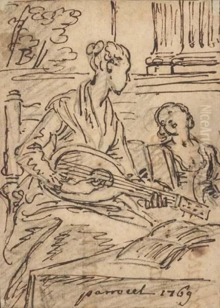 Une Jeune Femme Assise - view 1
