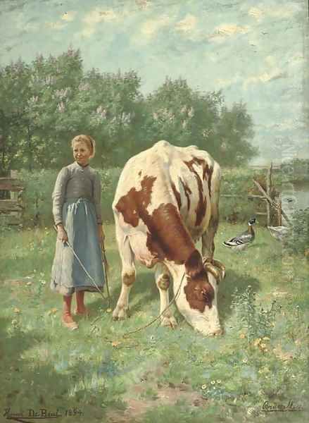 The little cowherdess - view 1