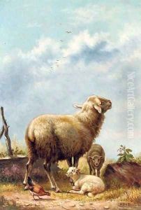 In the pasture by Henri De Beul