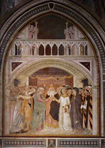 The Betrothal of the Virgin 1360s - view 1