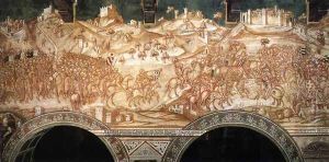Victory of the Sienese Troops at Val di Chiana in 1363, 1364 by Lippo Di Vanni
