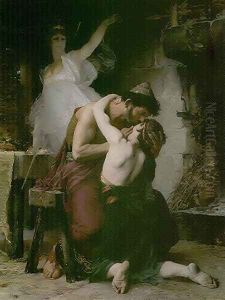 Reunion of Odysseus and Telemachus by Henri-Lucien Doucet