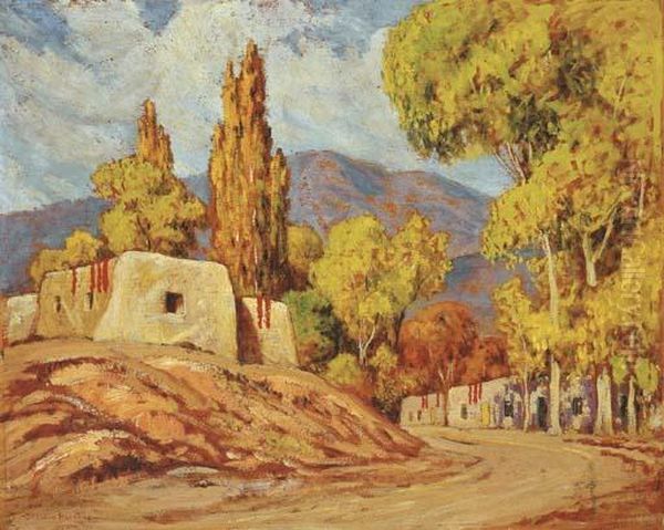 Adobe In Autumn - view 1