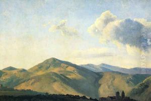Vicovaro, near Tivoli by Simon-Joseph-Alexandre-Clement Denis