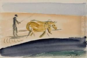 Ohne Titel by Alfred Partikel
