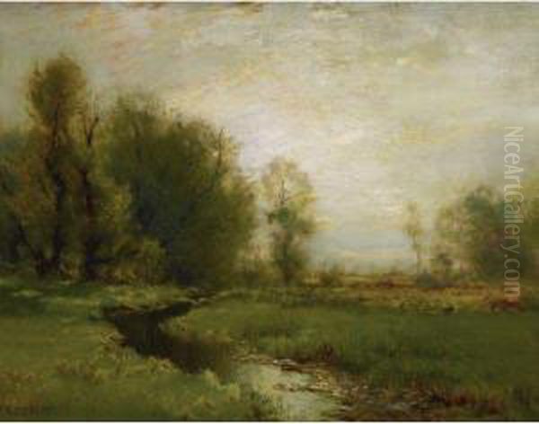 A Stream Through The Meadow - view 1