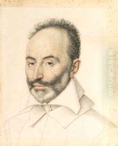 Portrait of a bearded man, bust-length by Daniel Dumonstier