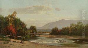 Resting By A Stream In The Catskills