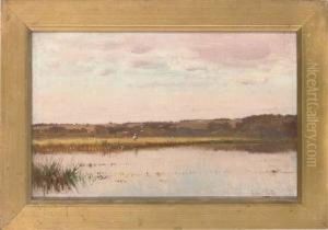 Fishing On The Riverbank