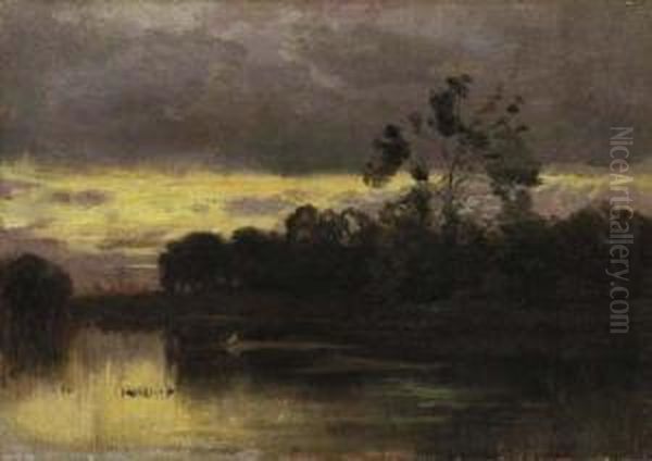 Sunset On The Lake - view 1