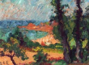 Midday Landscape by Georges dEspagnat