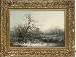 A Frosty Morning, Packwood Church, Warwickshire