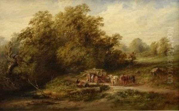 Landscape Inthe Country Near Dorrington - view 1