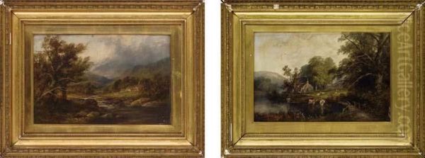 Near Ludlow; And View Near Callandar, Scotland - view 1