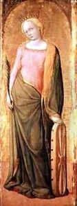 St Catherine of Alexandria by Francesco De' Franceschi