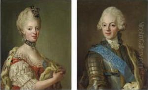 Ritratto Del Re Gustavo Iii E Della Regina Sofia Maddalena Ritratto Del Re Gustavo Iii E Della Regina Sofia Maddalena