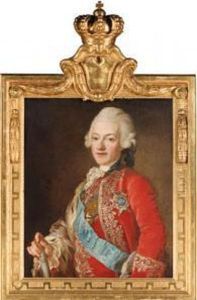 Portrait Of King Gustav Iii Of
Sweden, Half Length; And Portrait Ofqueen Sofia Magdalena, Half Length Portrait Of King Gustav Iii Of
Sweden, Half Length; And Portrait Ofqueen Sofia Magdalena, Half Length