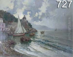 Marina Ligure. by Lazzaro Pasini