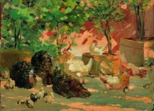 Galline by Lazzaro Pasini
