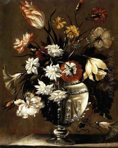 Vase of Flowers (2) c.1650 - view 1