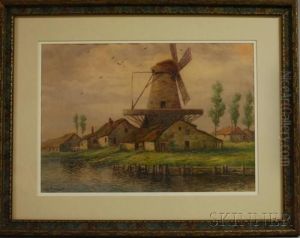 The Old Windmill by William Frederick Paskell