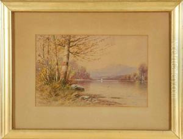 Mount Chocorua, New Hampshire With River And Birches - view 1