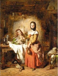 A Cavalier In Love; A Toast To Beauty by Daniel Ii Pasmore