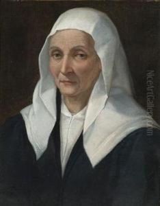 Bildnis Eineralten Frau by Bartolomeo Passarotti
